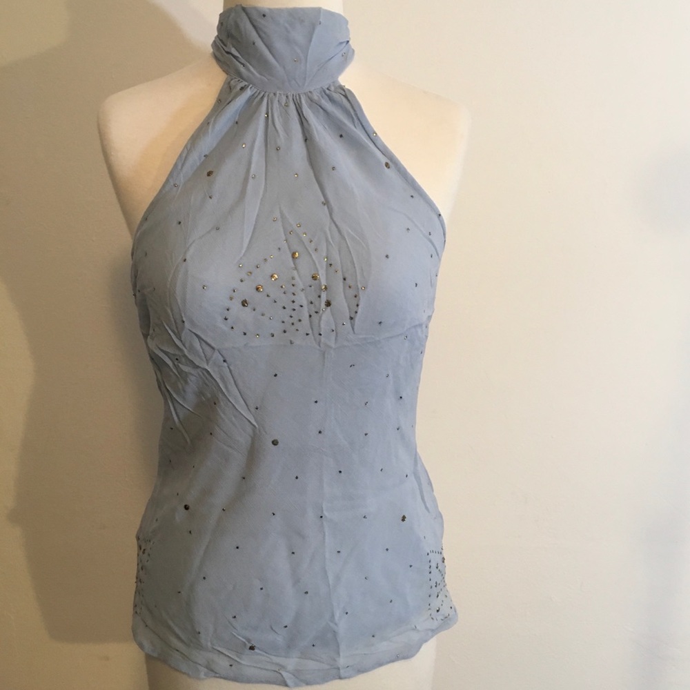 Sparkling Sky Ethereal Halter Top // Tramp Brand